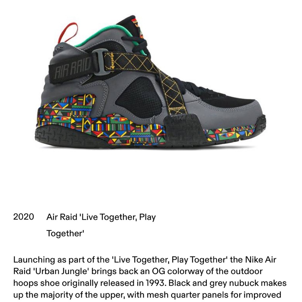 2020 Nike Air Raid, Live Together, Play Together